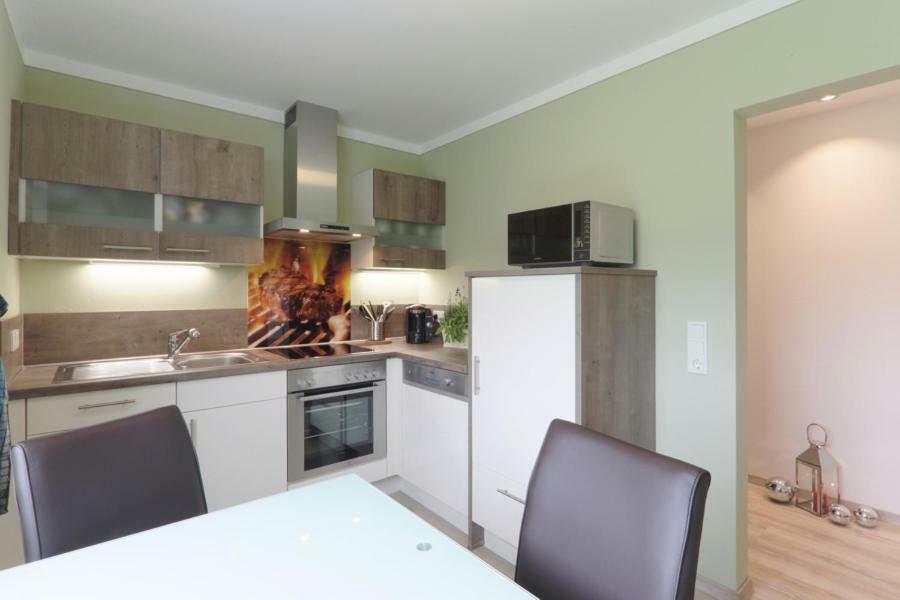 Ferienwohnung Welcome Mit Seeblick Schalkenmehren Dış mekan fotoğraf