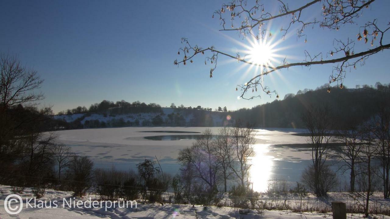 Ferienwohnung Welcome Mit Seeblick Schalkenmehren Dış mekan fotoğraf